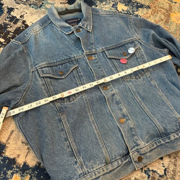 Vintage Calvin Klein Denim Jacket Size Medium - Picture 3 of 5